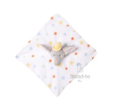 PRIMARK Disney Baby Schmusetuch Dumbo weiß bunte Sterne Kuscheltuch Spieltier