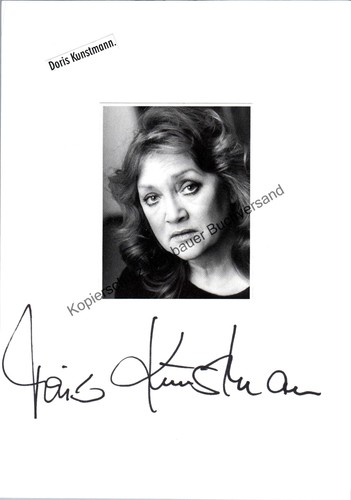 Original autogramm doris - original,