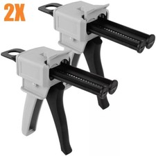 2X 50ml AB Epoxid Klebepistole