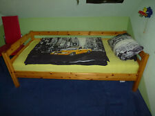 FLEXA Kinderbett (Massivholz) 200x100x67 INKLUSIVE SCHLARAFFIA Matratze
