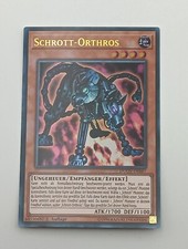 Yu-Gi-Oh! Einzelkarte Schrott-Orthros bespielt