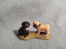 Schleich Möpse Mops Welpen