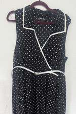 Torrid Retro Chic Kleid Rockabilly Gr. 52/54 schwarz mit weißen Punkten