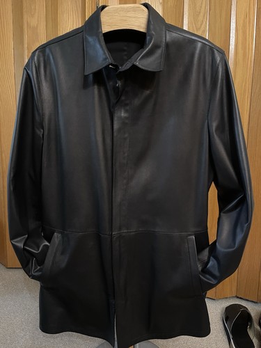 Ermenegildo zegna lederjacke - ermenegildo,