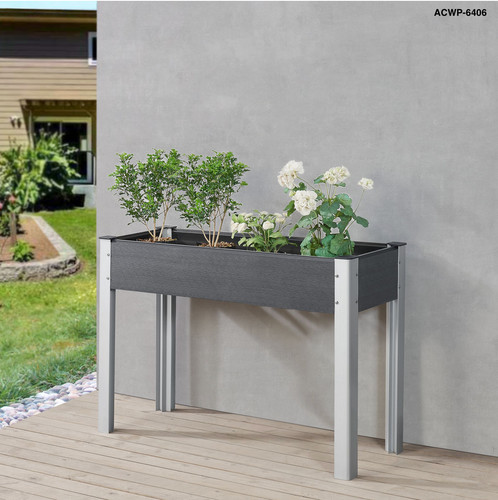 Casa wpc hochbeet - [en.casa],