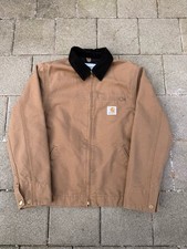 Carhartt WIP Detroit Jacke Größe S in hamilton brown/black rinsed, kaum getragen