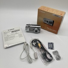 Canon PowerShot A470 Digitalkamera 7,1 MP 3-fach opt. Zoom 2,5'' Silber Kamera