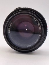 Minolta 50mm objektiv - f2,