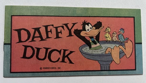 Daffy duck mini comic 1976 - daffy, mini-comic