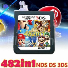 482 Games For Nintendo DS NDS NDSL NDSi 2DS 3DS cards ATF