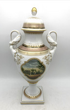 25040/ AK Kaiser Deckelvase Amphore Belvedere 796 K. Nossek Schwanenhals 41,5 cm