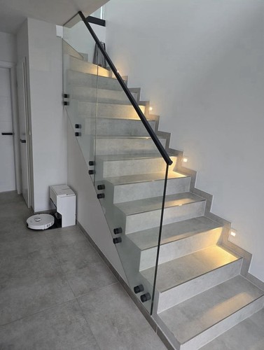 Ganzglasgeländer treppen - ganzglasgeländer,
