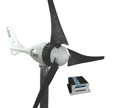 SET 12V/i-500Plus WINDGENERATOR + HYBRID LADEREGLER, BLACK EDITION, iSTA-BREEZE®