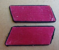 original  Feuerwehr  Paar Kragenspiegel