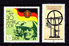 DDR 2x Plattenfehler  nach Schantl   postfrisch   TOP