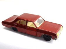 Siku V 252 Opel Kapitän  , V Serie , Modell weinrot mit Gebrauchsspuren