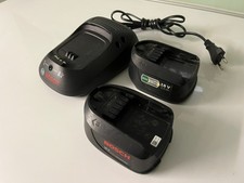 BOSCH LADEGERÄT AL 2215 CV & 2 X AKKU 18 V LI-ION