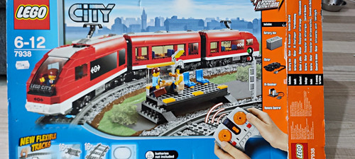 Lego city 7938 personenzug - lego,