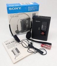 Walkman Sony TCS-430 Stereo Cassette  Recorder + OVP  "wie neu" *HÄNDLER*