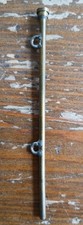 Flaggenmast 97x3mm Messing 1Stück Gebraucht 