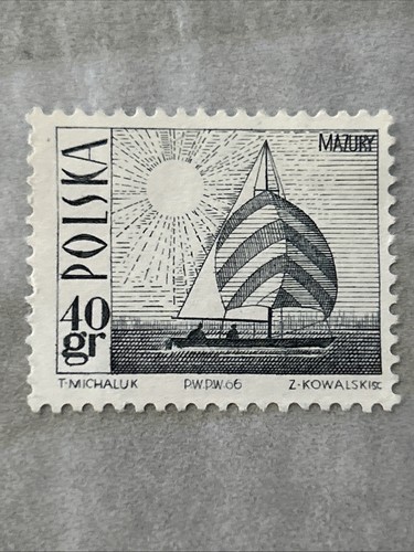 Briefmarke polska mazury - 40, gr