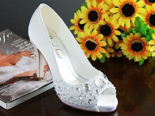 Hbh brautschuhe aus satin - hbh,