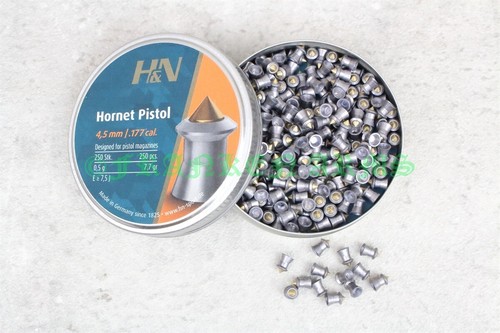 Hornet pistol 50mm 250 - h&n, 4,50mm
