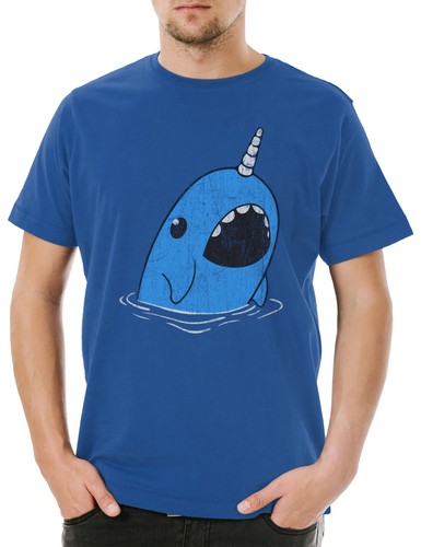 Narwhal herren shirt l - herren,