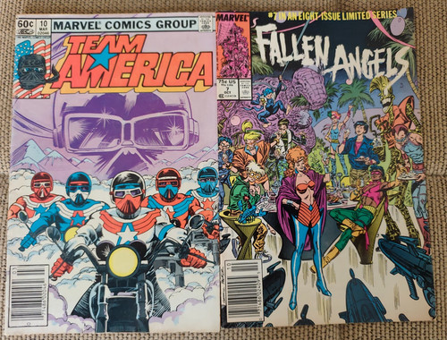 Marvel comics usa team - 2x,