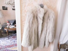 Jacke  Fox Pelz gr.42 weiß Neu