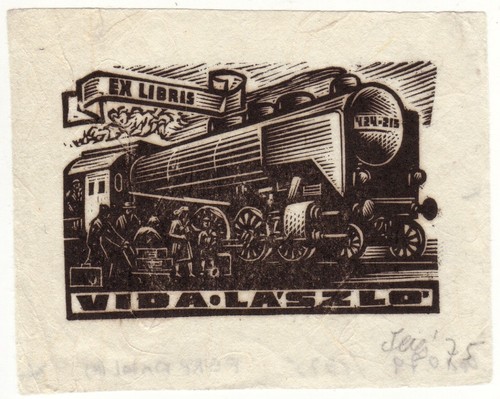 Antal fery exlibris für - antal, fery: