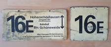Zuglaufschild - 16E