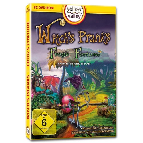 Witchs pranks frogs fortune - frogs,