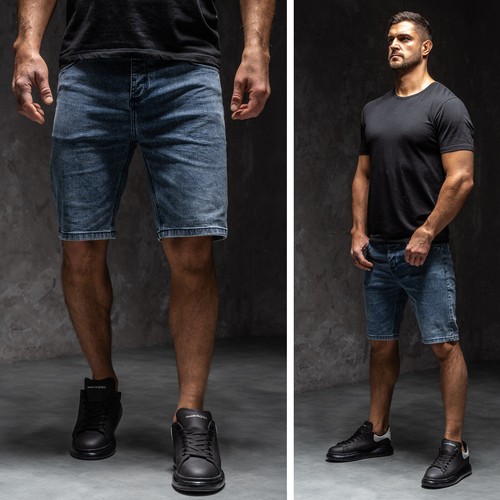 Jeanshose shorts bermudas - jeanshose,