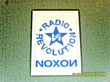 Aufkleber / Sticker + Radio Revolution + Radio Noxon + Internetradio