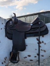 **TOP** Westernsattel Diamond C 16 Zoll Quarterhorsebaum Fork 02