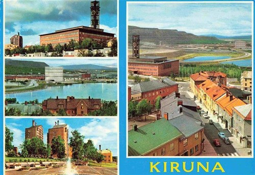 Kiruna sweden teilansichten - kiruna,