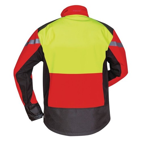 Waldarbeiter-Softshelljacke