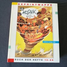 Reprintmappe 2 Mosaik H.Hegen Hefte 13 - 24 limitierte Auflage von 1993 SEHR GUT