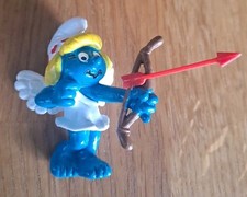 Die Schlümpfe - Schlumpfine, Amor, Pfeil + Bogen