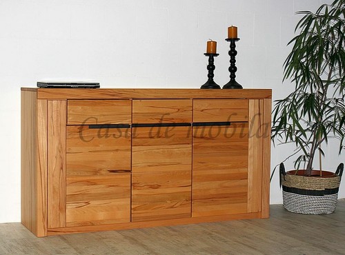 Massivholz sideboard 3türig - massivholz,