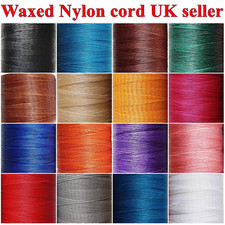 Gewachste Nylon Kordel 1mm