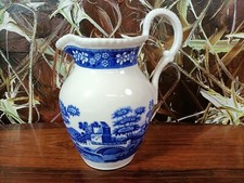 SPODE England,  Blue Tower, schöner Krug 0,9 Liter