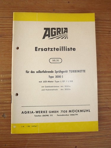 Agria turbinette 3000s - agria,