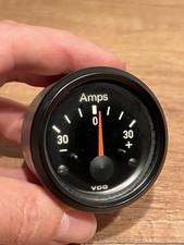 VDO Amperemeter +/-30A, 52mm, Zusatzinstrument aus der Cockpit Serie