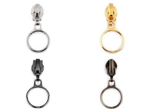 Zipper stück endlos - zipper, f.