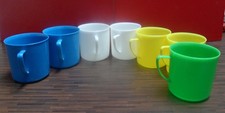 7 x DDR Tasse Plastiktasse Tassen