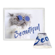 PLAID FLEECEDECKE SHERPA