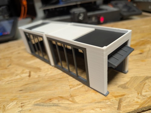 Gebäude lkw garage - 1:87,