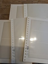 60 Lindner T  Blankoblätter mit 29x 2 Taschen 25x 1 Tasche 6,3